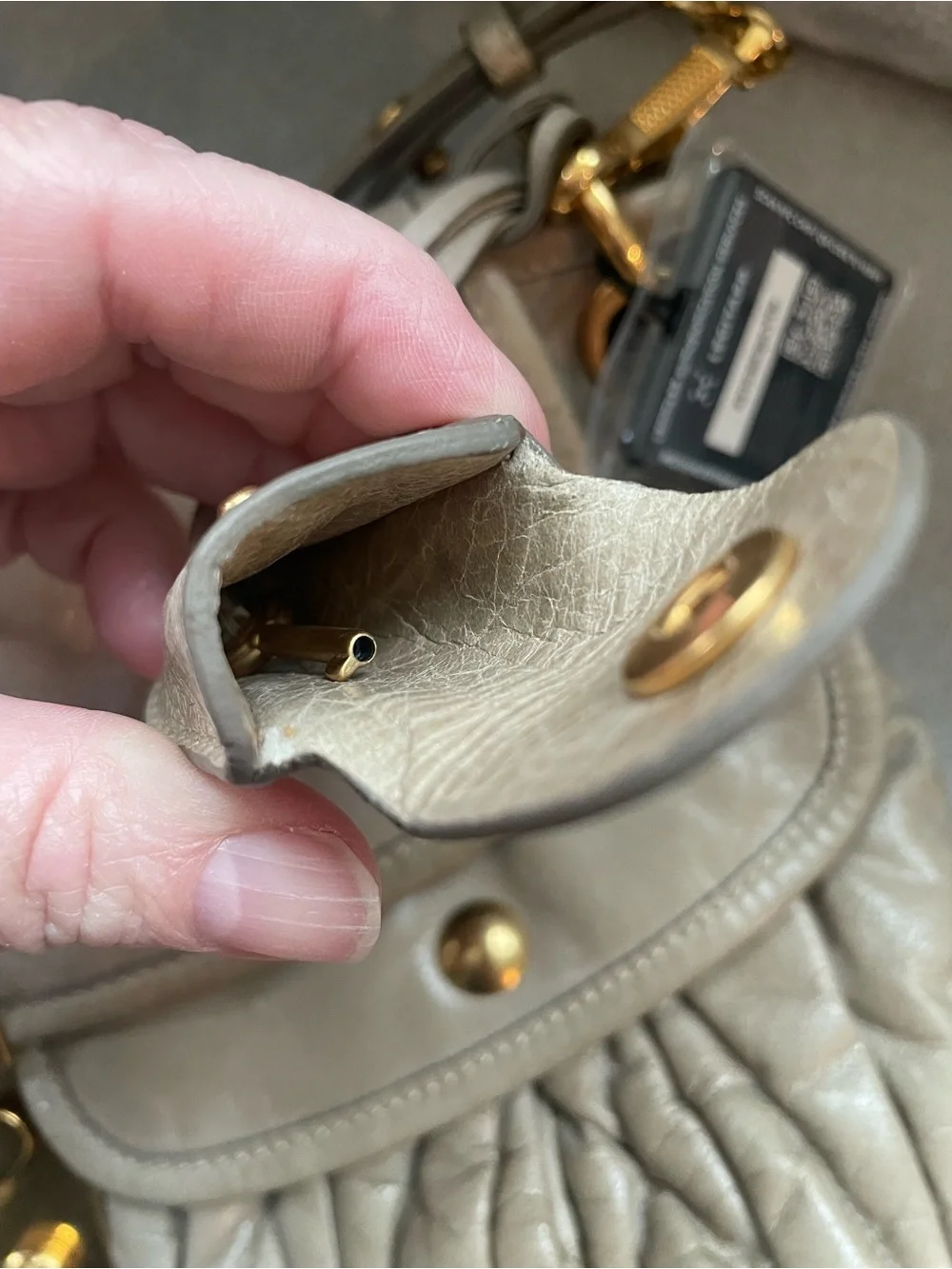 Miu Miu Matelassé  2 way bag